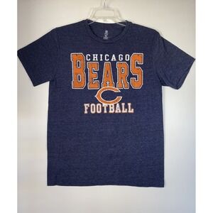 Chicago Bears‎ NFL Football T shirt mens size medium NFL apparel blue and orange